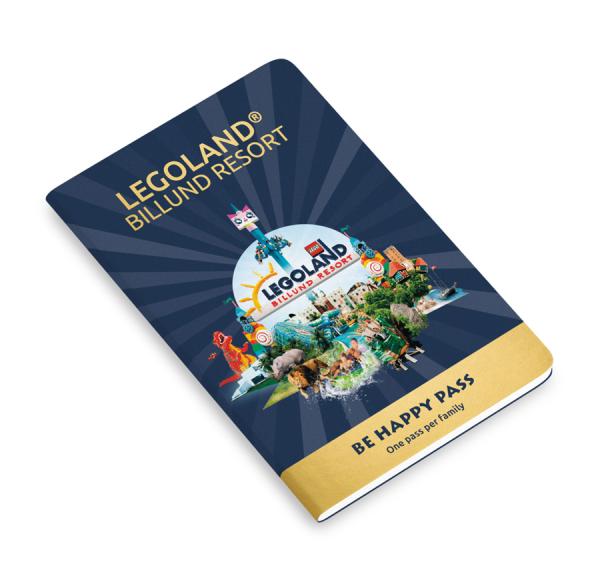 The Be Happy Pass is a fun and completely free pass given to families with children staying at LEGOLAND® Billund Resort.