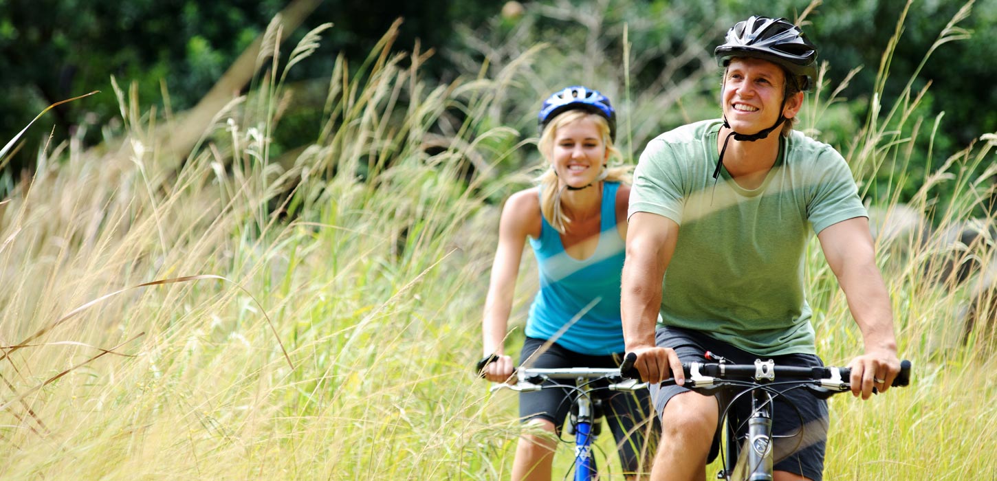 Cycling close to nature