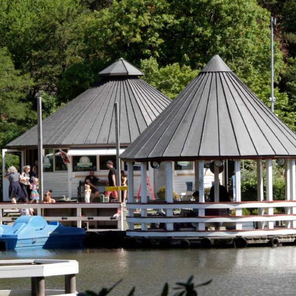 Søen i Legeparken i Kolding