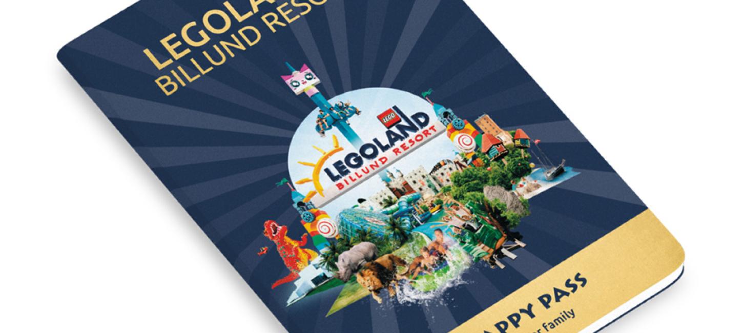 The Be Happy Pass is a fun and completely free pass given to families with children staying at LEGOLAND® Billund Resort.