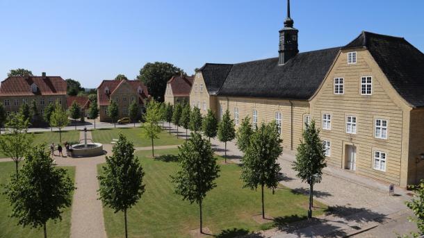 Kirkepladsen i Christiansfeld