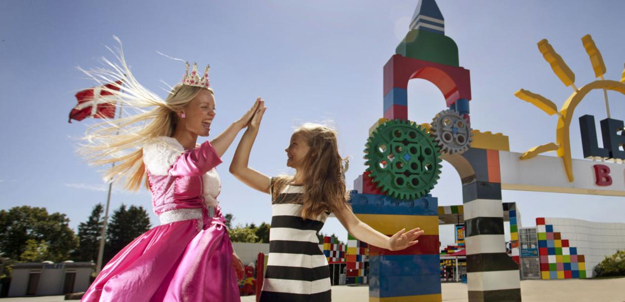 Walk through the LEGOLAND® Portal into a magical LEGO® Park. High-five a princess or take a ride on one of the many tummy-tickling rides and rollercoasters. Enjoy your day on the world's best family holiday for children.