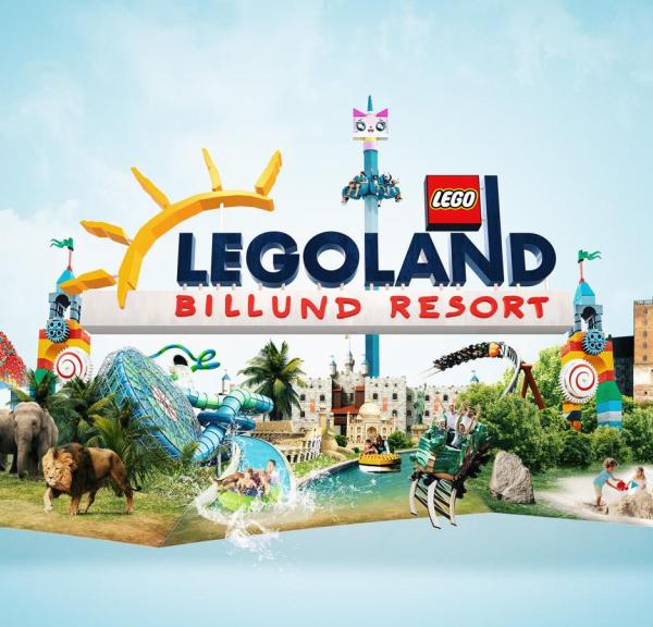 Meet dinosaurs and lions at LEGOLAND Billund Resort. Whizz around the wildest rollercoasters. Sail and build sandcastles. Explore a royal castle or a Viking fortress. And much, much more...