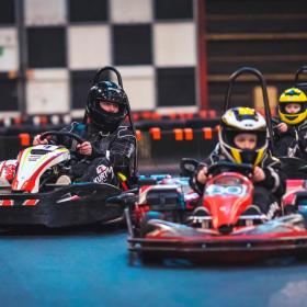 Is your family looking for a fast-paced experience? Then give go-karting a try. Children as young as 7 years old can join in. Enjoy an active family holiday at LEGOLAND® Billund Resort. Here you'll find both indoor and outdoor activities for the whole family.